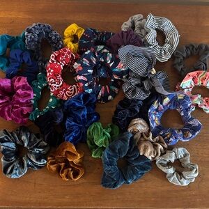 Hair scrunchies